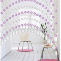 pink crystal beads curtain hanging teardrop-shape crystal for doors decoration Eco-friendly 2015